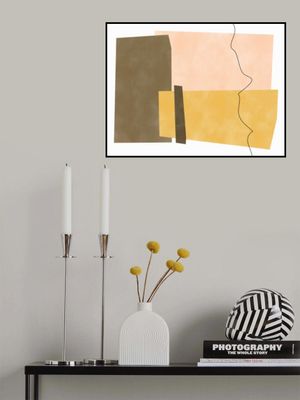 Geometric Shapes In Earthy Tones