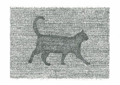 Asemic Cat Story