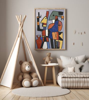 Toy Soldier Figurine In The Nursery