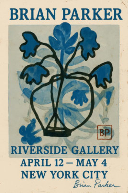 Brian Parker gallery poster