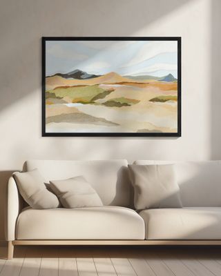 Rocky hill landscape