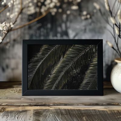 Lush Palm Fronds