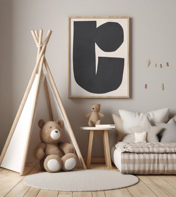 Black expressive form 12