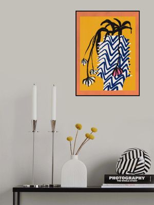 Spider Flower In Vase