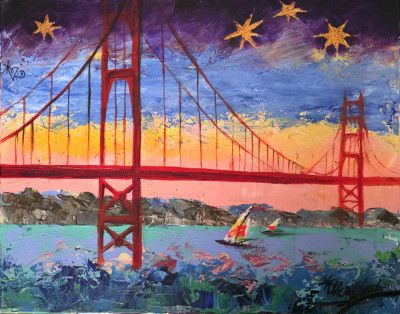 Golden Gate &amp; Stars