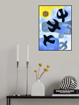 Three Birds Abstract