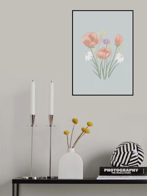 Painterly Wildflower Meadow Florals Sage