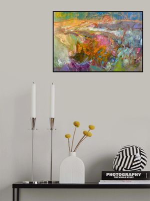 Vivid Mountain Landscape