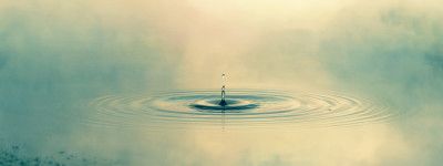 Peaceful Water Ripples