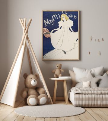 May Milton Poster(1895)