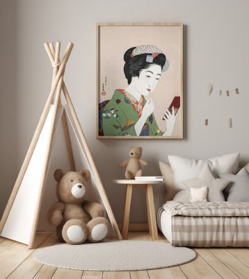 Woman Applying Rouge (1920)