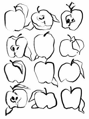Sketches of Apples