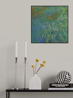Irises By Claude Monet
