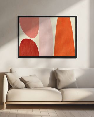 Warm Pastel Geometry