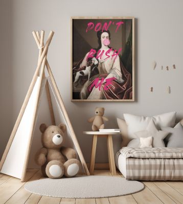 Dont Ruch Me / Altered Bubble Gum Art