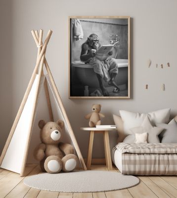 Monkey In the Bathroom