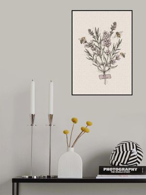 Bee and Lavender v.2