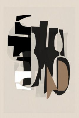 Black and White and Brown Relief 2