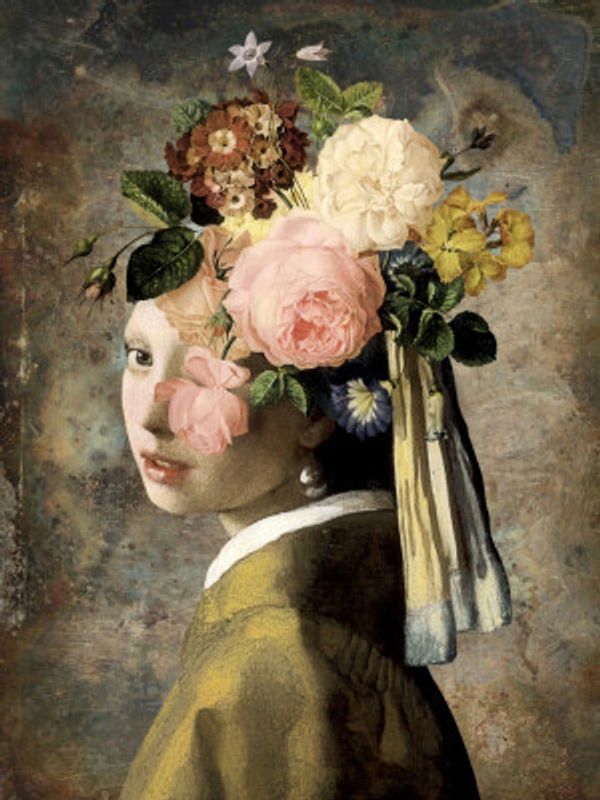 Girl with a Pearl Earring -  the Metallic Edition