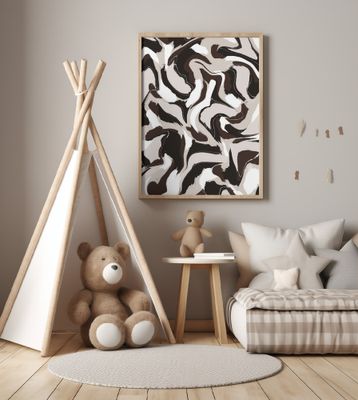 Swirling Earth Tones