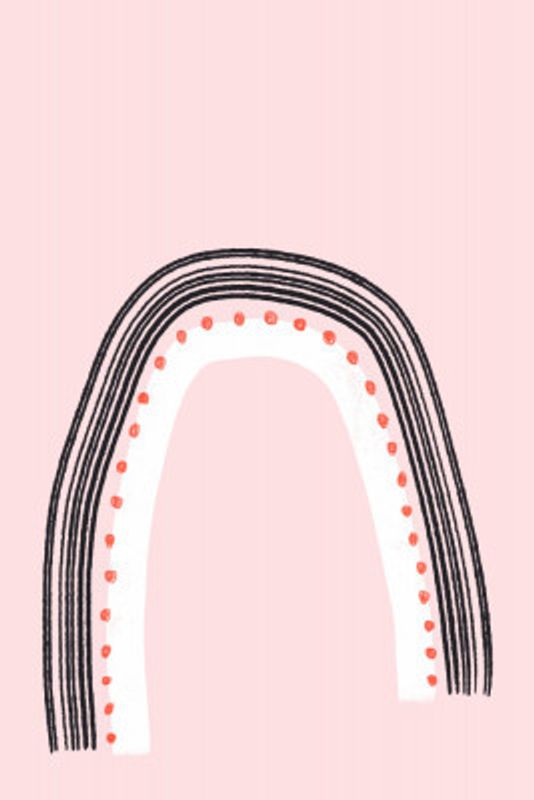 Arch with Black Lines