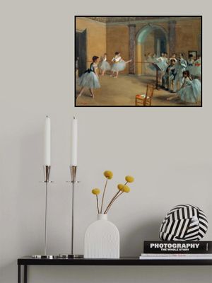 The Dance Foyer At the Opera On the Rue Le Peletier