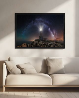 Lighthouse and Milky Way