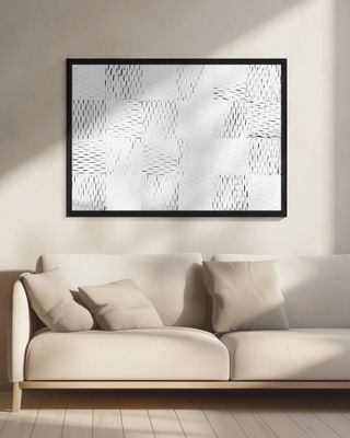 White Woven Blocks 4