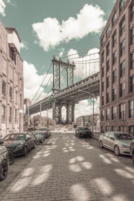 NEW YORK CITY Manhattan Bridge | urban vintage style