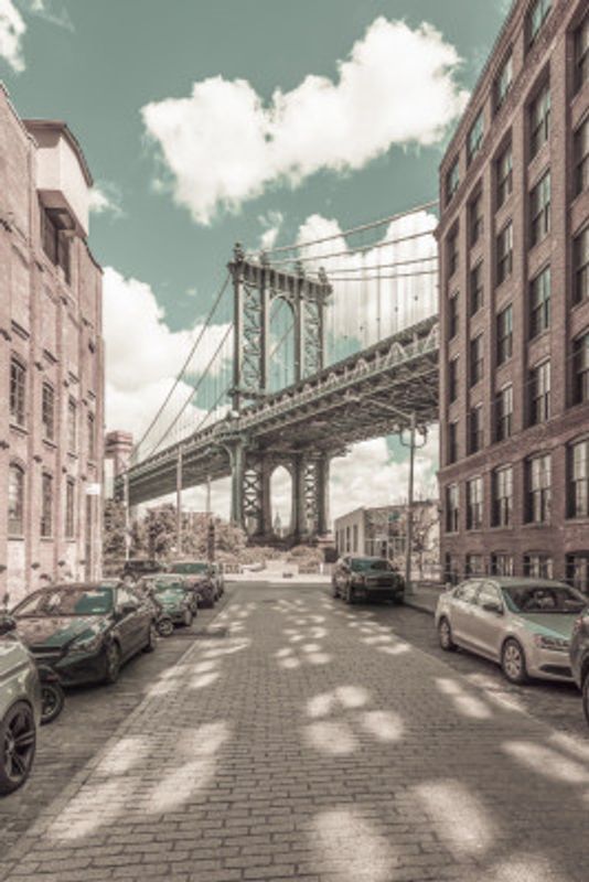 NEW YORK CITY Manhattan Bridge | urban vintage style
