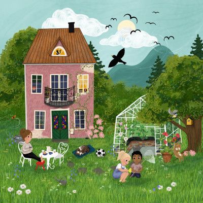 Summerday in the garden