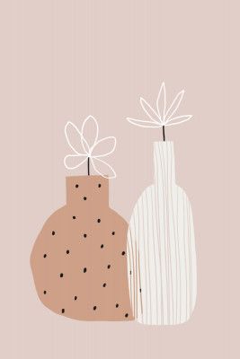 Minimal Twin Vases