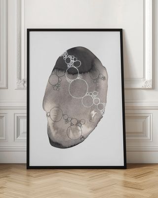 Organic Grey Bubbles