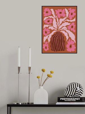 Mid-century blooming pot