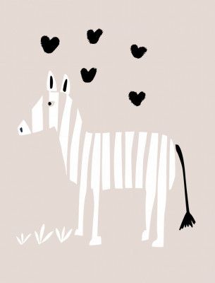 Cool zebra neutral colors