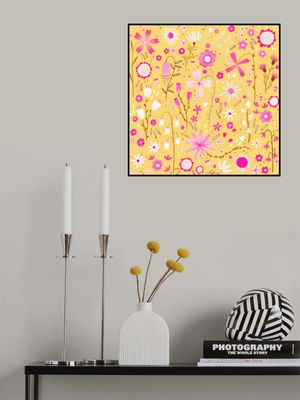 Fresh Flowers Pink And Yellow