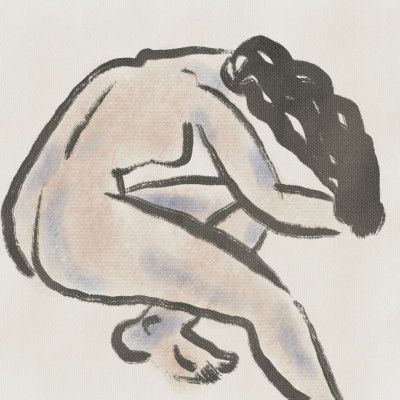 Curled Contemplation