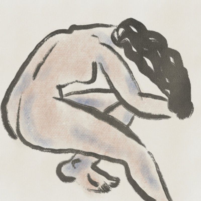 Curled Contemplation