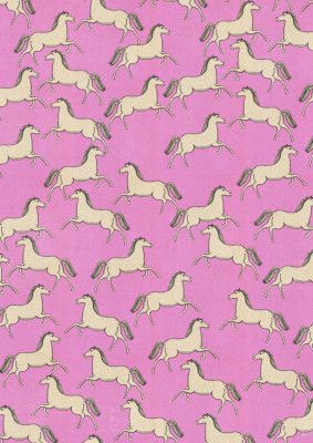 Vintage Horse Pattern