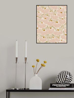 calming essentialsNatural flow meadow blush pattern
