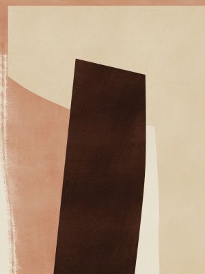 Geometric Shapes in Earthy Tones