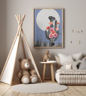 The Retro Desert Landscapes