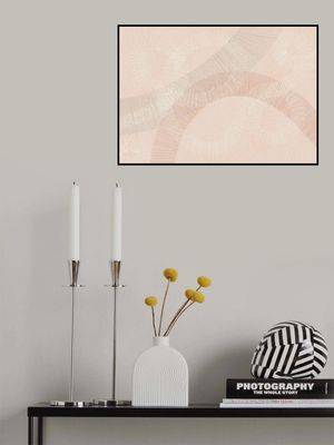 calming essentials Curved Lines chalky peach
