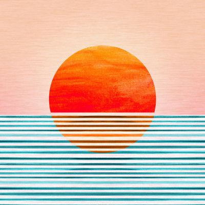 Minimalist Sunset III