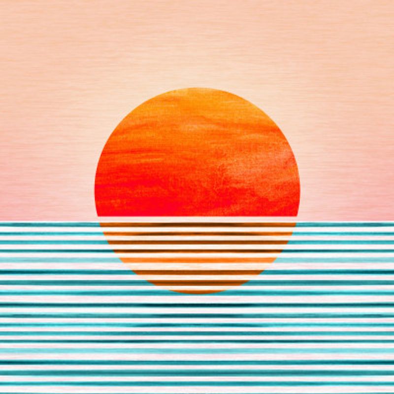 Minimalist Sunset III