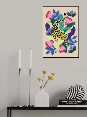 Floral Leopard