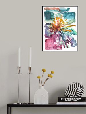 Orchid Passion Watercolor