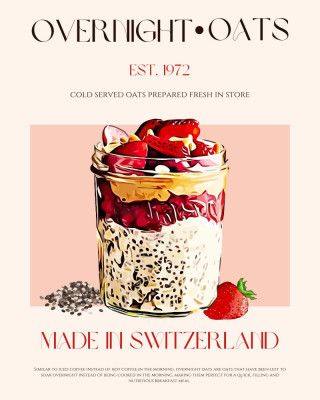 Overnight Oats Print
