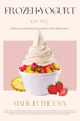 Swirl of Frozen Yogurt