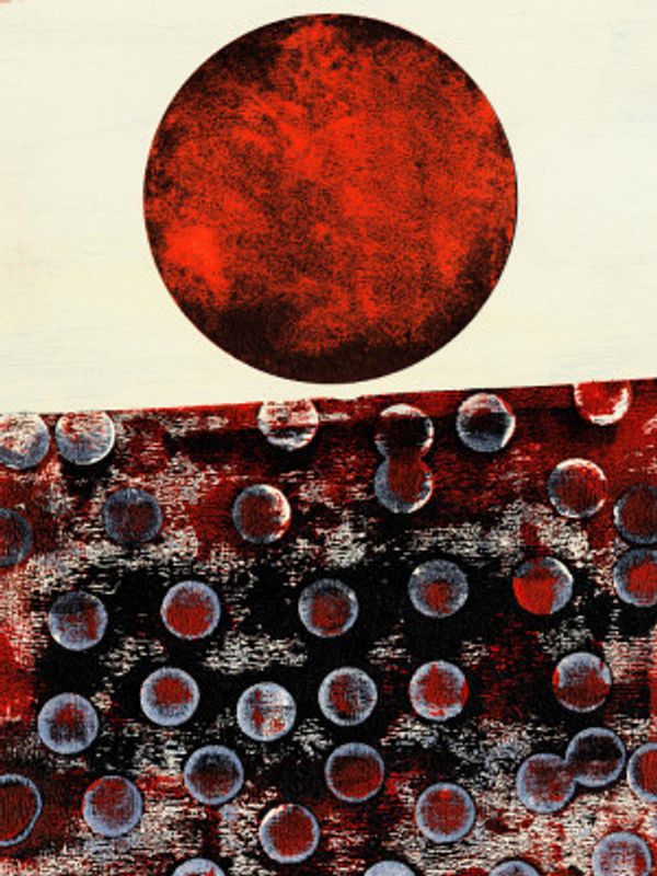 Abstract Artwork With Geometric Composition